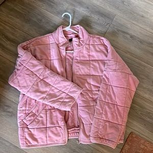 Forever 21 quilted jacket M